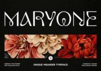 Maryone Font - Featured Image