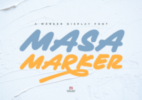 Masa Marker Font - Featured Image