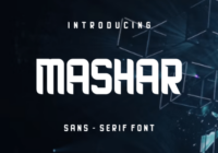 Mashar Font - Featured Image