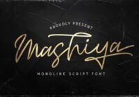 Mashiya Font - Featured Image