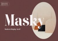 Masky Font - Featured Image