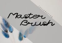 Master Brush Font - Featured Image