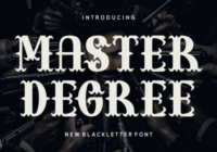 Master Degree Font - Featured Image