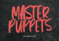 Master Puppets Font - Featured Image