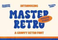 Master Retro Font - Featured Image