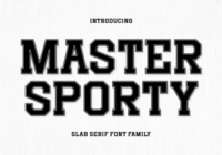 Master Sporty Font - Featured Image