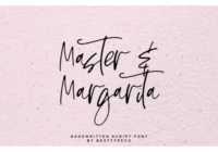 Master & Margarita Font - Featured Image