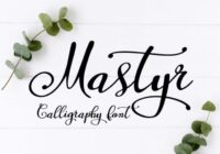 Mastyr Font - Featured Image