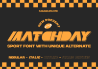 Matchday Font - Featured Image