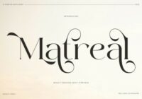 Matreal Font - Featured Image