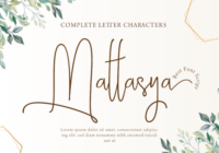 Mattasya Font - Featured Image