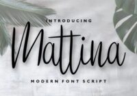 Mattina Font - Featured Image