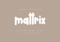 Mattrix Font - Featured Image