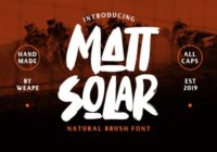 Mattsolar Font - Featured Image
