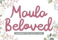 Maula Beloved Font - Featured Image