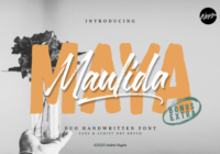 Maulida Maya Font - Featured Image