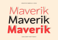 Maverik Font - Featured Image
