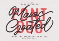 Mavoc Goated Font - Featured Image