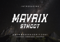 Mavrixstmoot Font - Featured Image