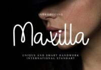 Maxilla Font - Featured Image