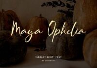 Maya Ophelia Font - Featured Image