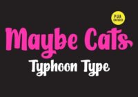 Maybe Cats Font - Featured Image
