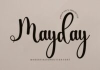 Mayday Font - Featured Image