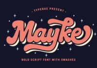 Mayke Regular Font - Featured Image