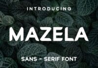 Mazela Font - Featured Image