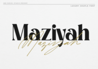 Maziyah Duo Font - Featured Image