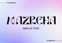 Mazreha Font - Featured Image