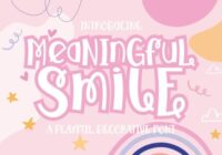 Meaningful Smile Font - Featured Image