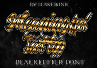 Meaningful Tattoo Font - Featured Image