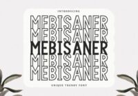 Mebisaner Font - Featured Image
