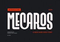 Mecaros Font - Featured Image