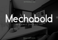 Mechabold Font - Featured Image