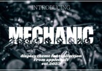 Mechanic Font - Featured Image