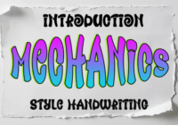 Mechanics Font - Featured Image