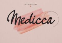 Medicca Font - Featured Image