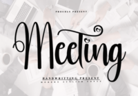 Meeting Font - Featured Image