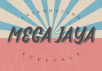 Mega Jaya Font - Featured Image