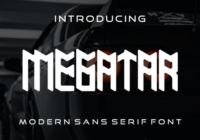 Megatar Font - Featured Image