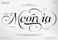 Megivia Font - Featured Image