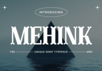 Mehink Font - Featured Image