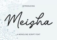 Meisha Font - Featured Image