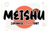 Meishu Font - Featured Image