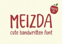 Meizda Font - Featured Image
