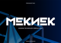 Meknek Font - Featured Image