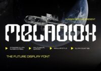 Meladiox Font - Featured Image
