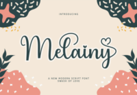 Melainy Font - Featured Image